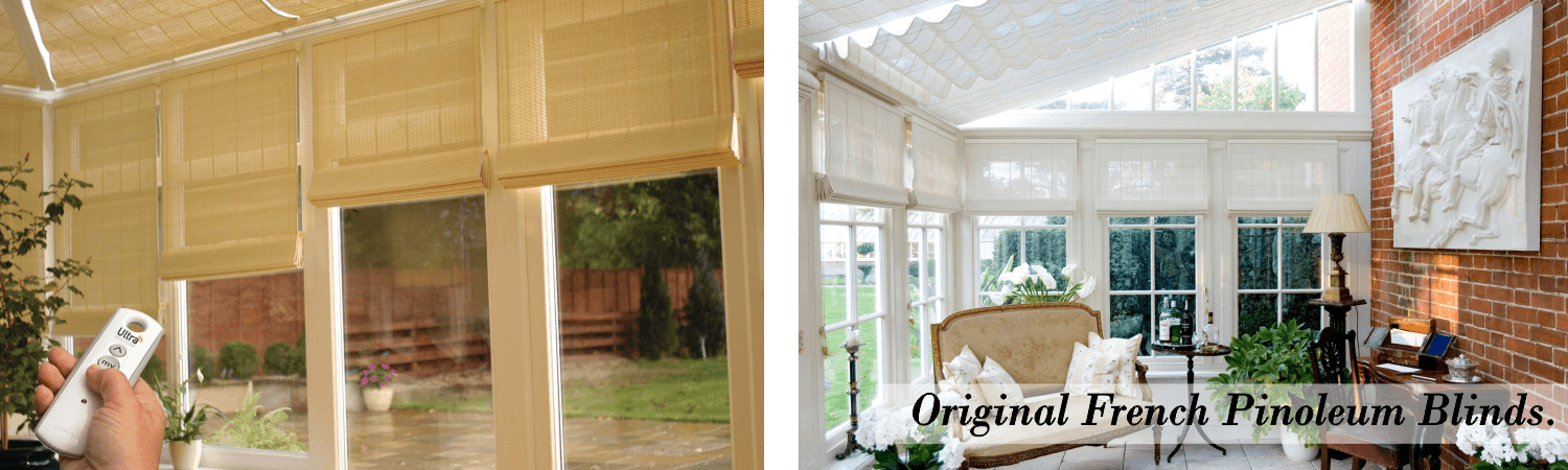 Appeal French Pinoleum Conservatory Blinds