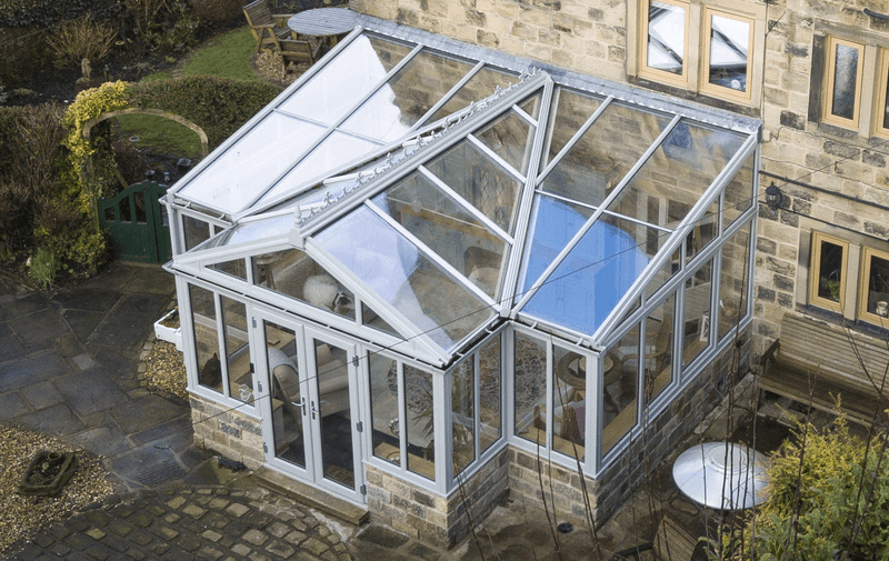T-Shaped Conservatory Style