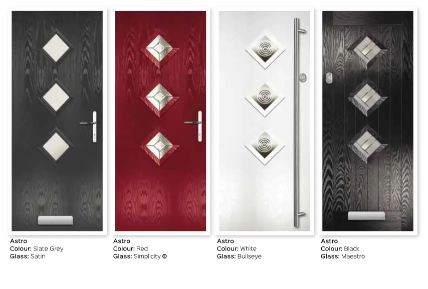 Contemporary Style Composite Front Doors - Gloucestershire.