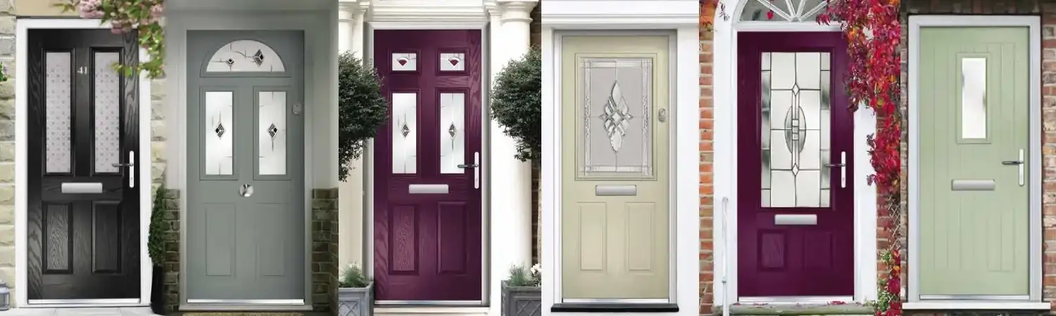 Traditional Style Composite Front Entrance Door