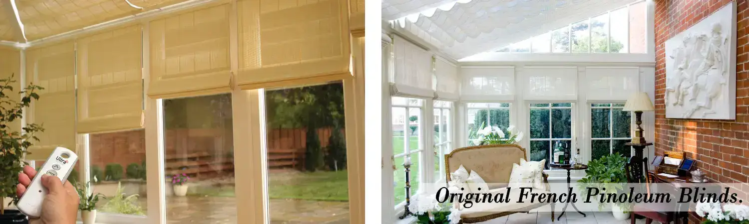 Appeal Original French Pinoleum Conservatory Blinds