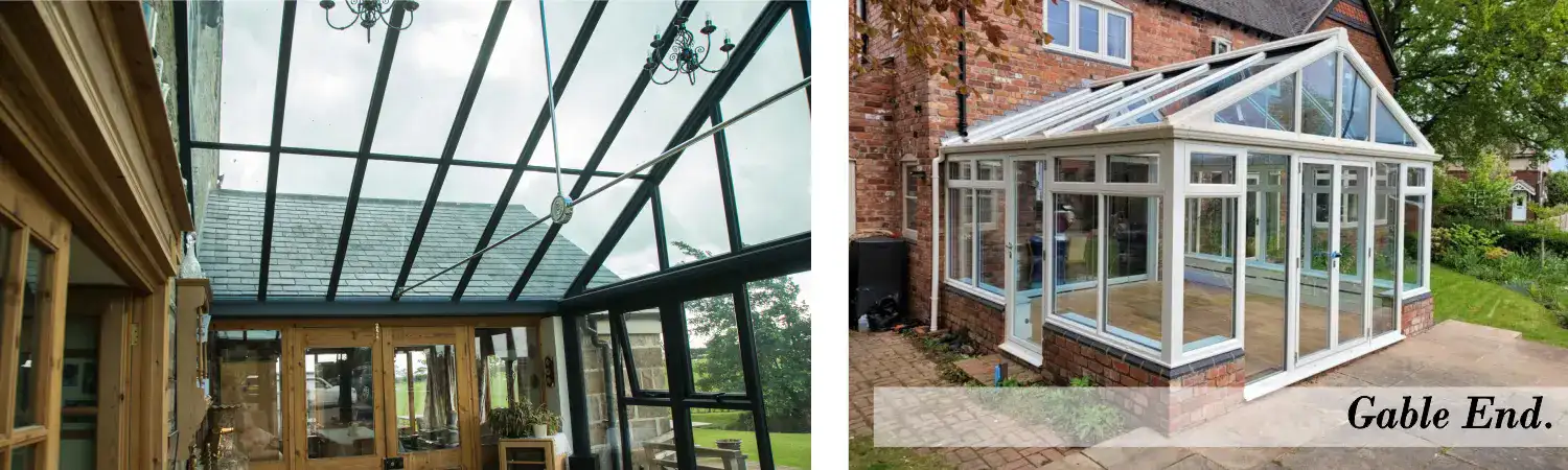 Gable End Gable Front Style Conservatory Glevum Conservatories
