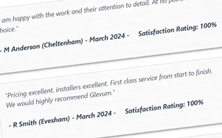 Glevum Reviews, Glevum Customer Reviews, Glevum Testimonials, Glevum Customer Testimonials.