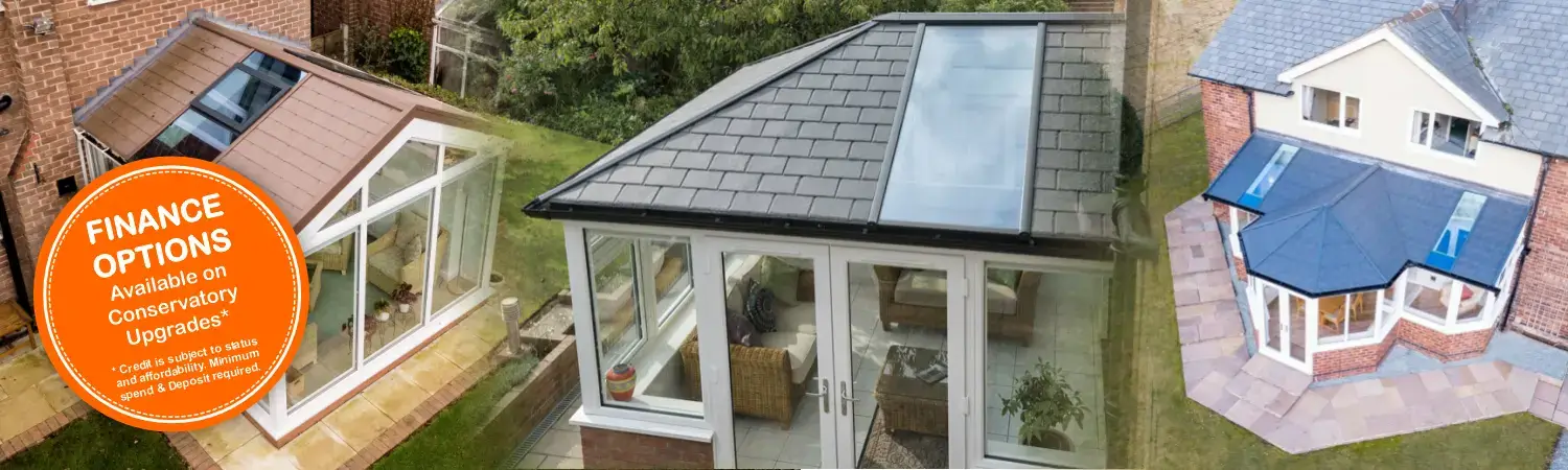 The lightest Tiled Conservatory Roof