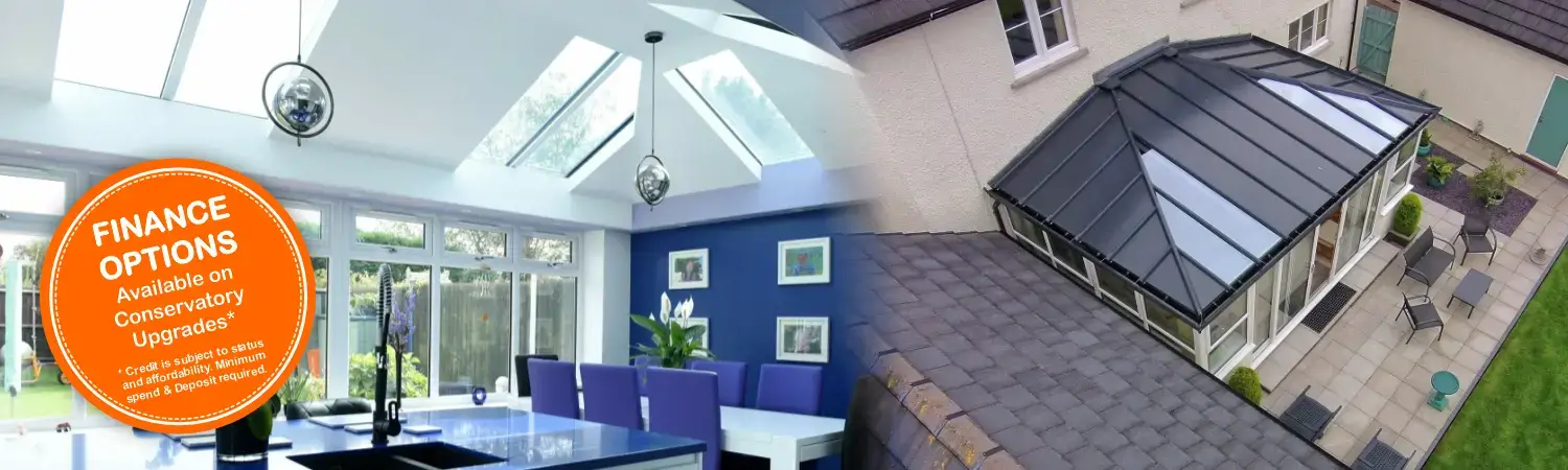 Hybrid Solid Conservatory Roof - Ultraframe Livinroof