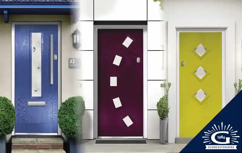 Composite Front Doors - Contemporary - Glevum Windows Gloucestershire