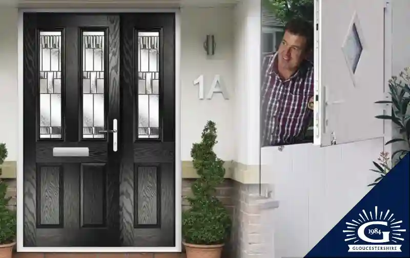 Composite Front Doors - Double Doors - Glevum Windows Gloucestershire