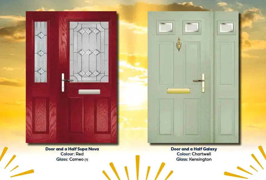 Composite Door and a Half from Glevum Windows