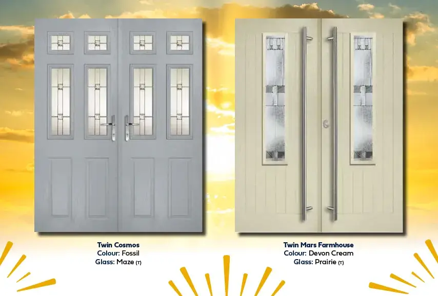 Composite Double Doors from Glevum Windows