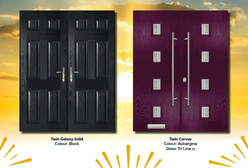 Composite Double Doors from Glevum Windows